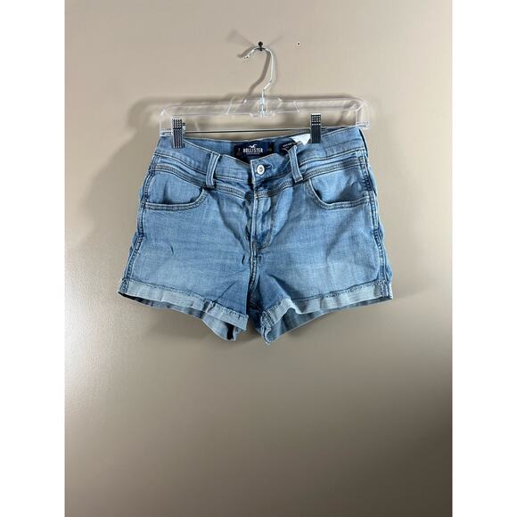 Hollister shorts Midi Rise Shorts sz W28 - Picture 2 of 3